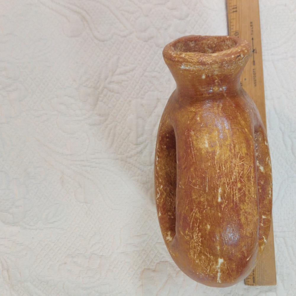 Hand Crafted Rustic Pottery Pitcher - Picture 12 of 15